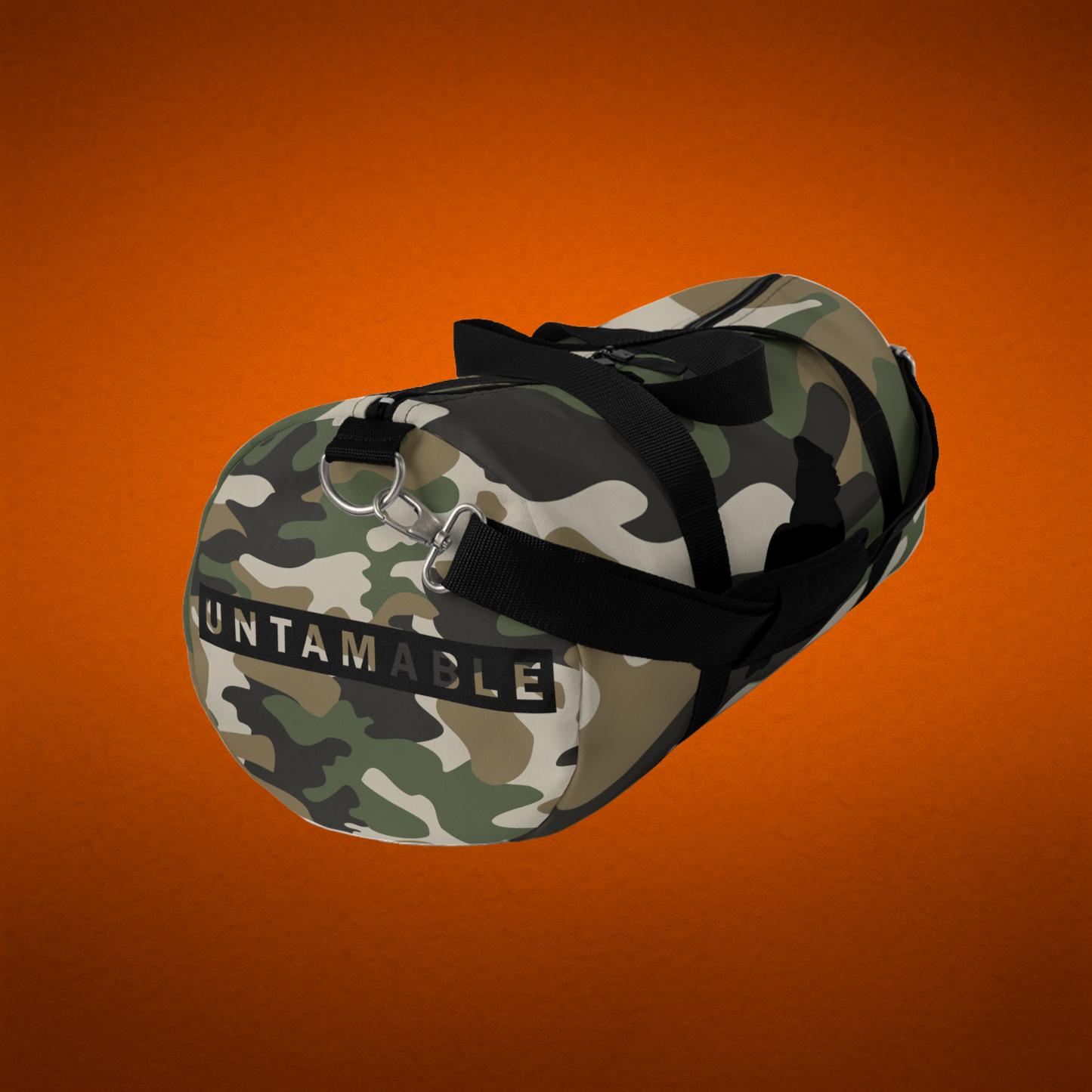 UNTAMABLE Duffle Bag Camo with Black Gorilla