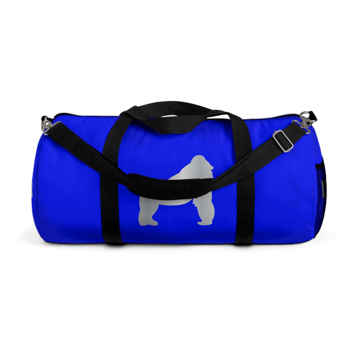 Untamable Duffle Bag Blue with Silver Gorilla