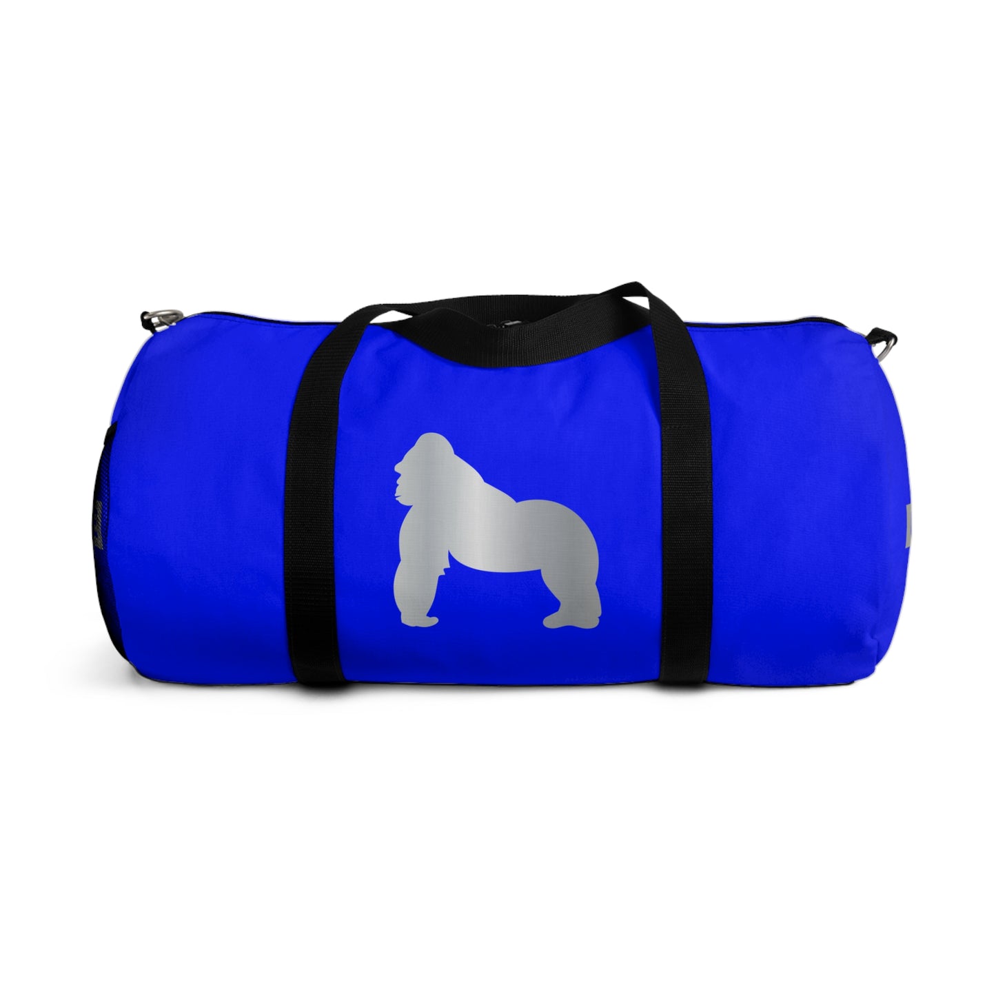 Untamable Duffle Bag Blue with Silver Gorilla