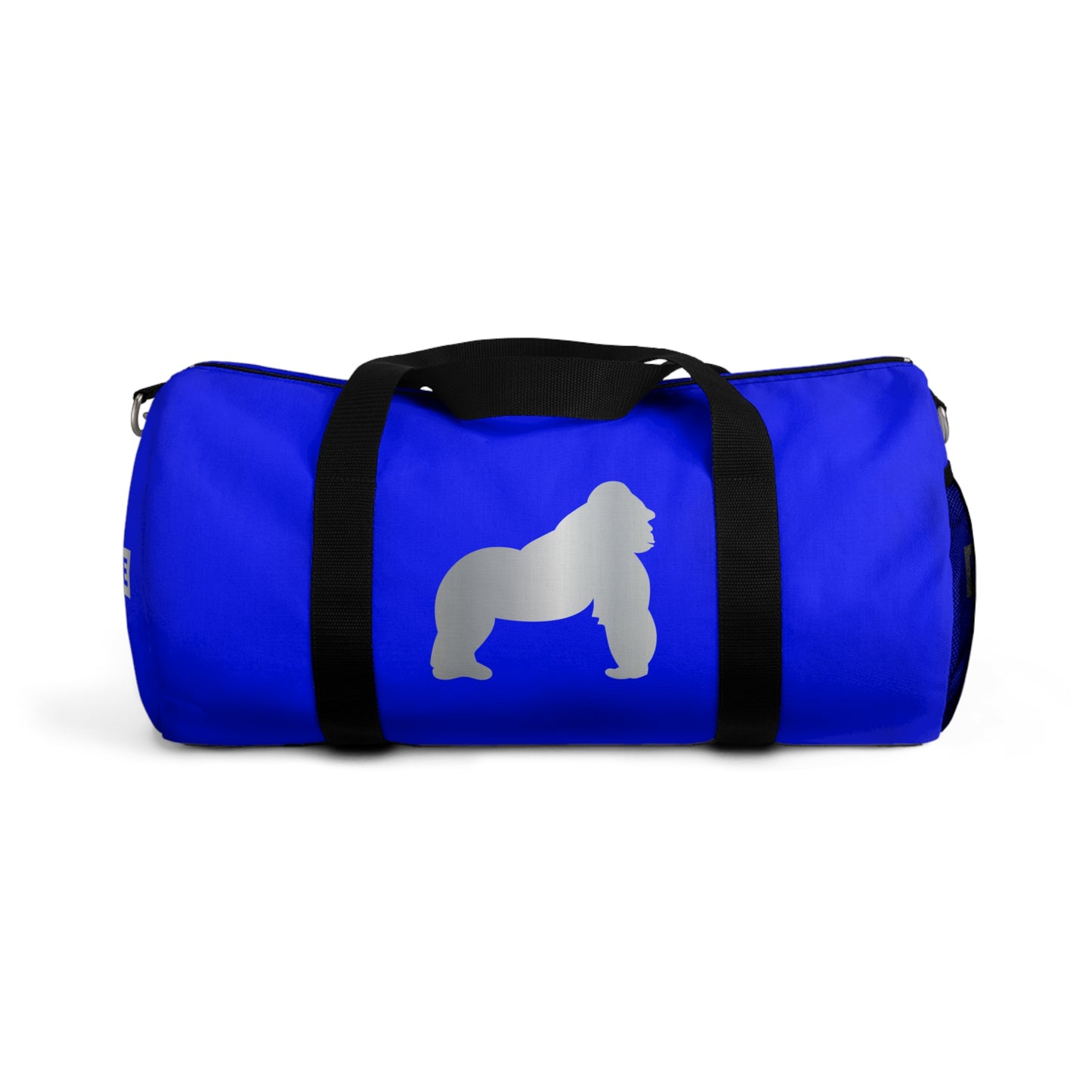 Untamable Duffle Bag Blue with Silver Gorilla