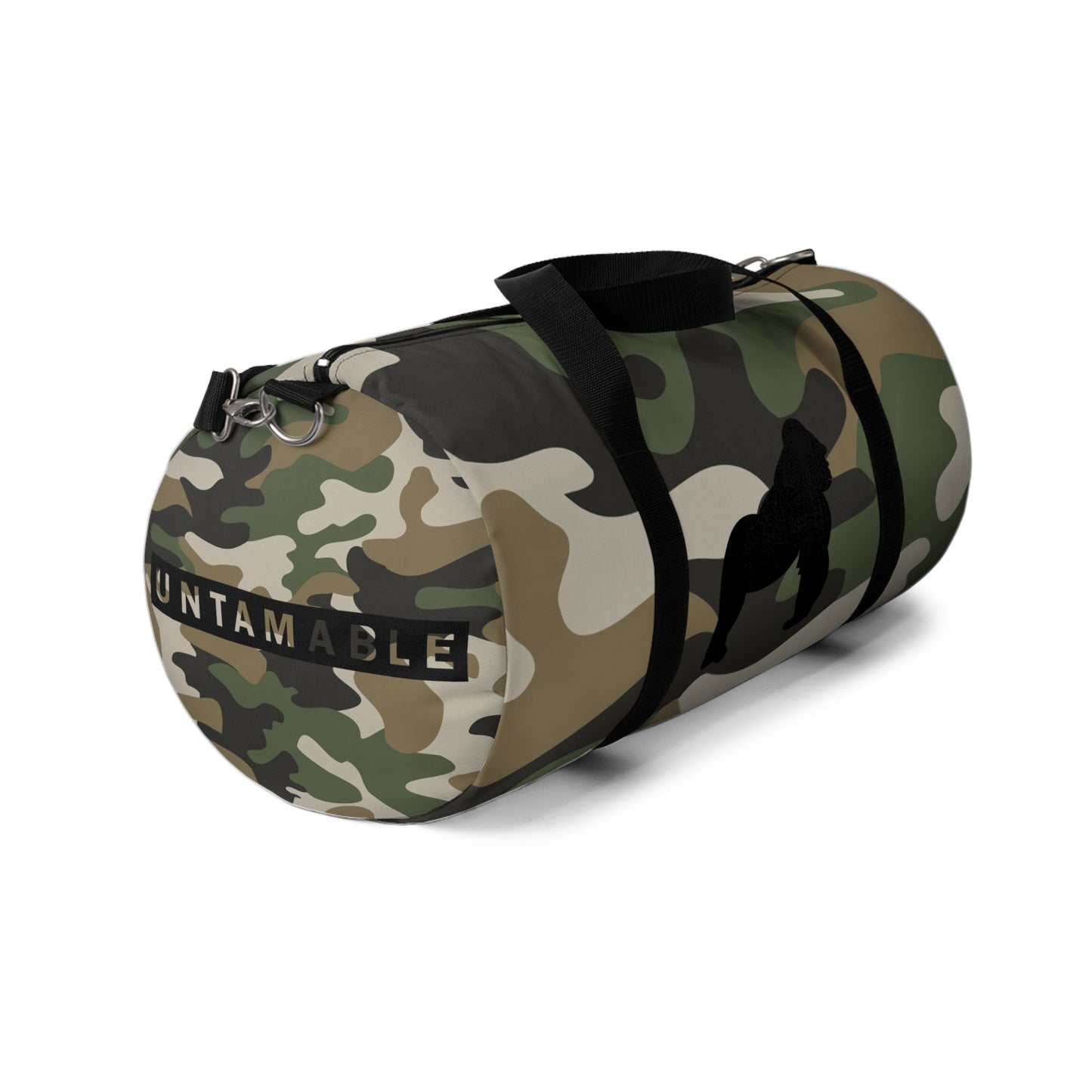 Untamable Duffle Bag Camo with Black Gorilla