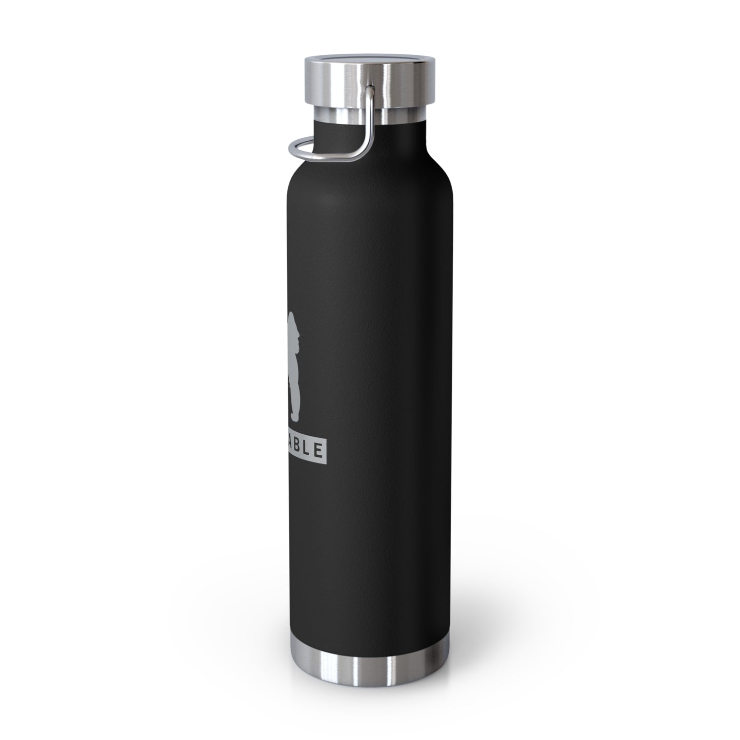 Untamable Copper Vacuum Insulated Bottle, Silver Gorilla 22oz