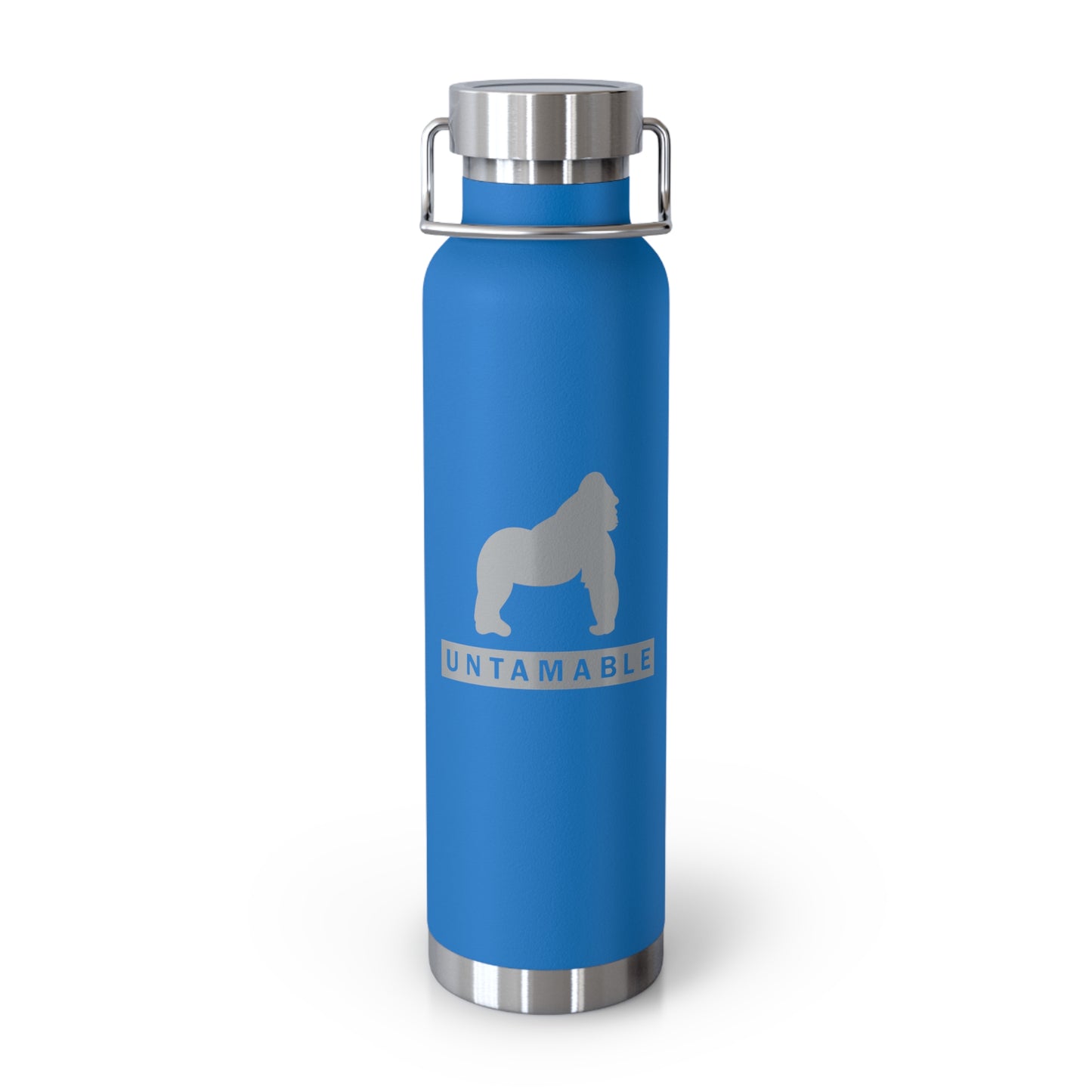 Untamable Copper Vacuum Insulated Bottle, Silver Gorilla 22oz