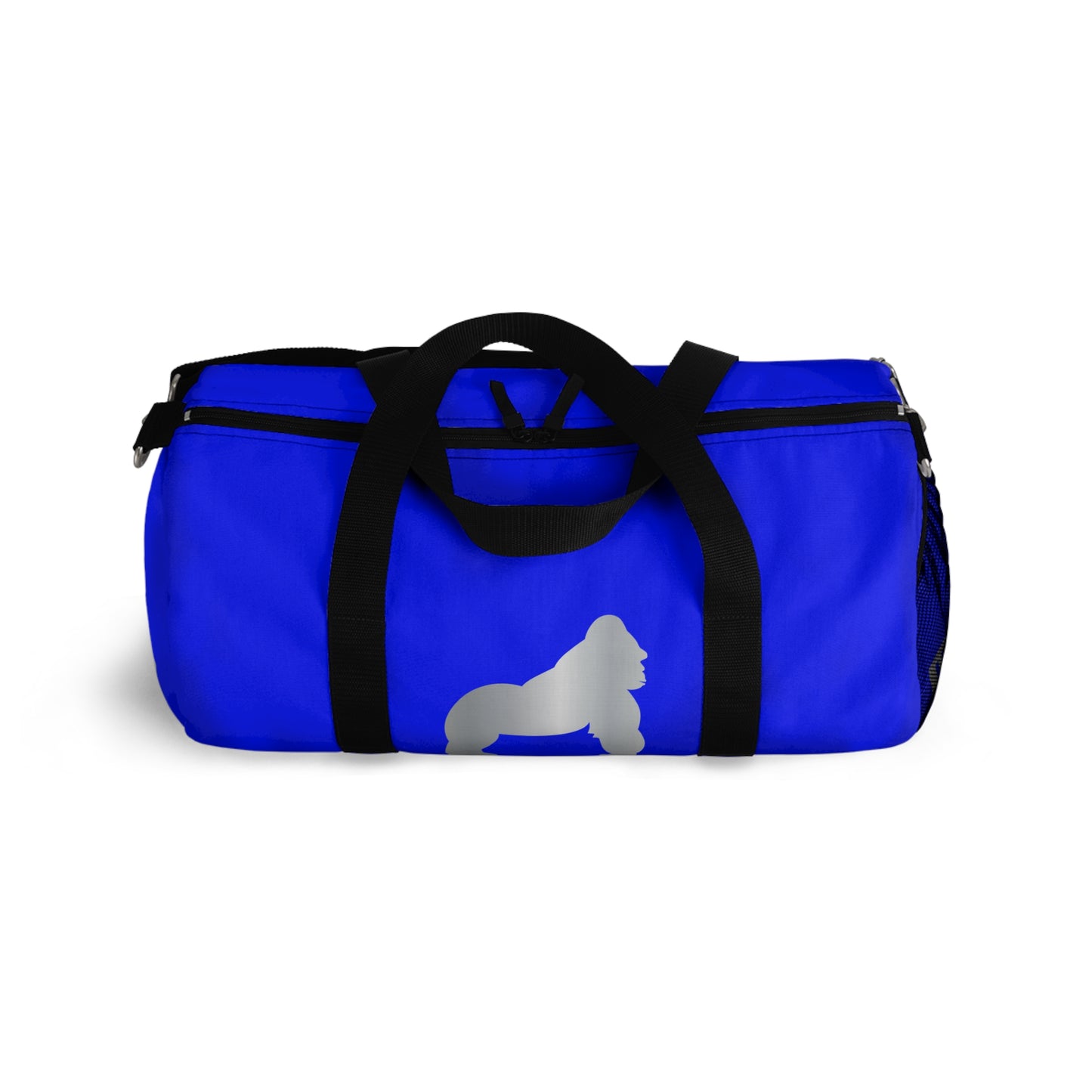 Untamable Duffle Bag Blue with Silver Gorilla