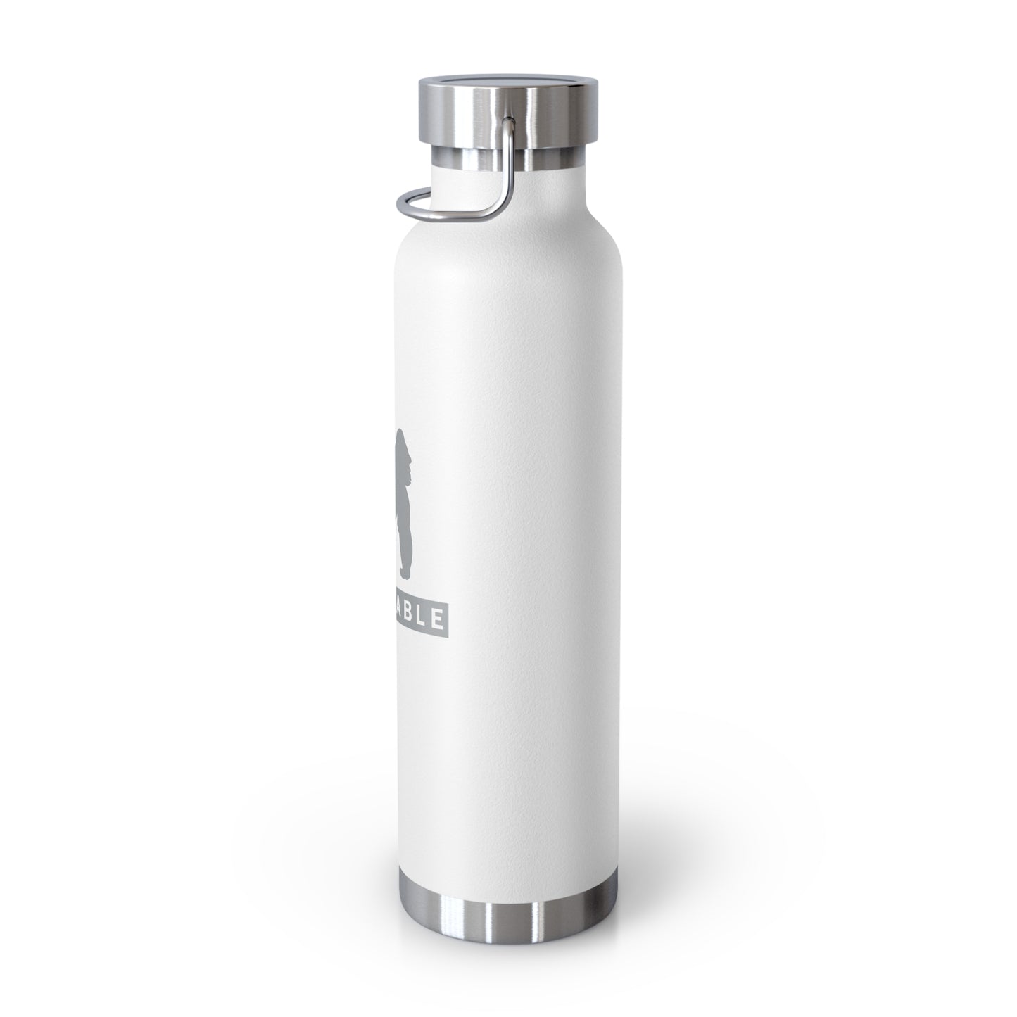 Untamable Copper Vacuum Insulated Bottle, Silver Gorilla 22oz