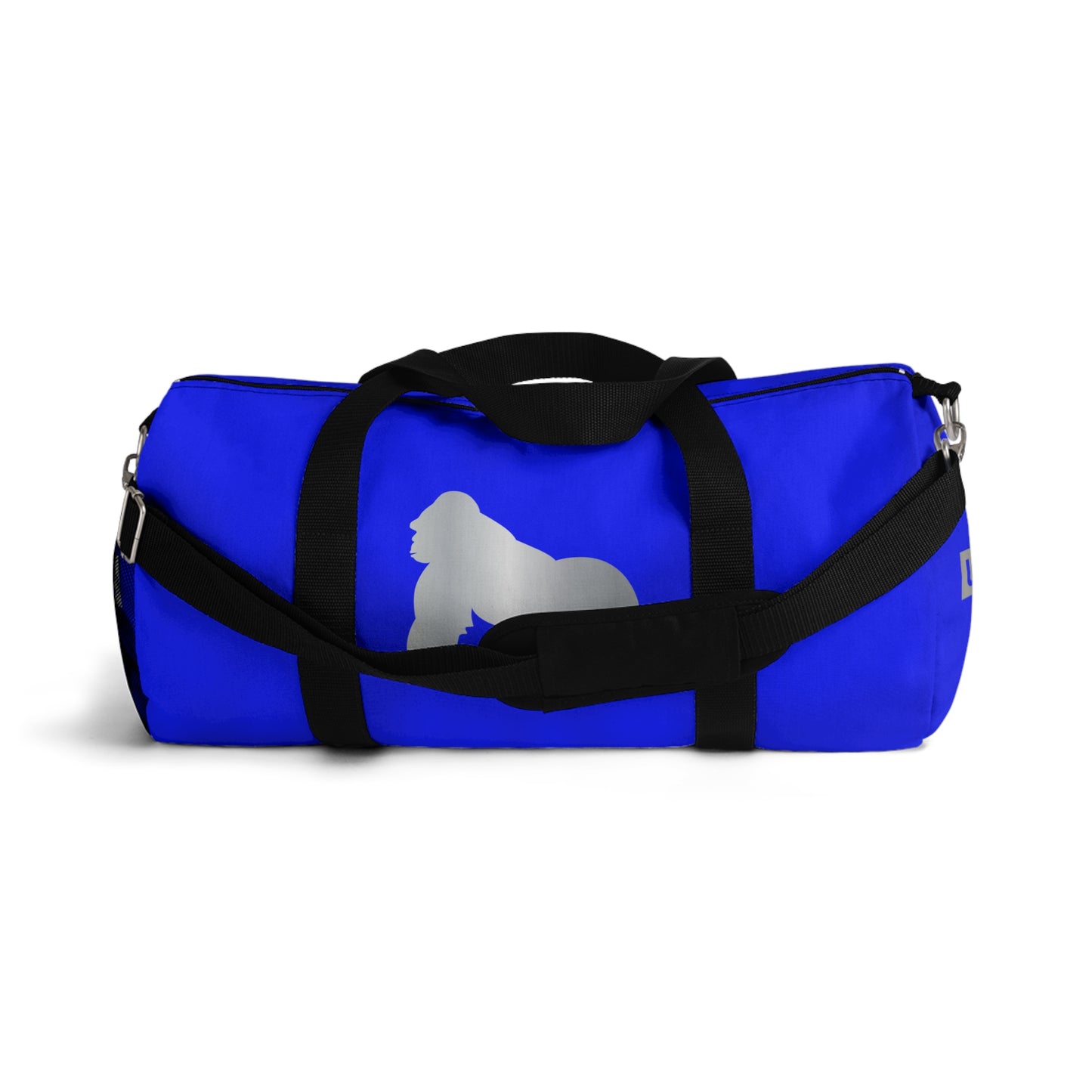 Untamable Duffle Bag Blue with Silver Gorilla