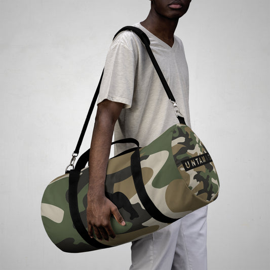 Untamable Duffle Bag Camo with Black Gorilla