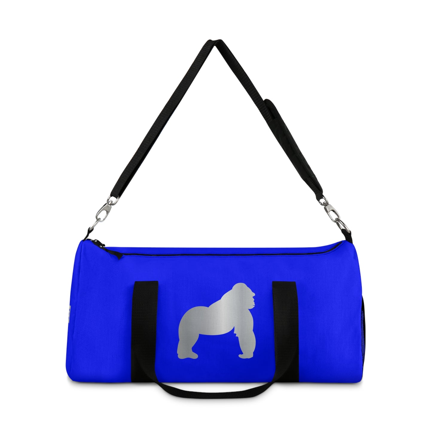 Untamable Duffle Bag Blue with Silver Gorilla