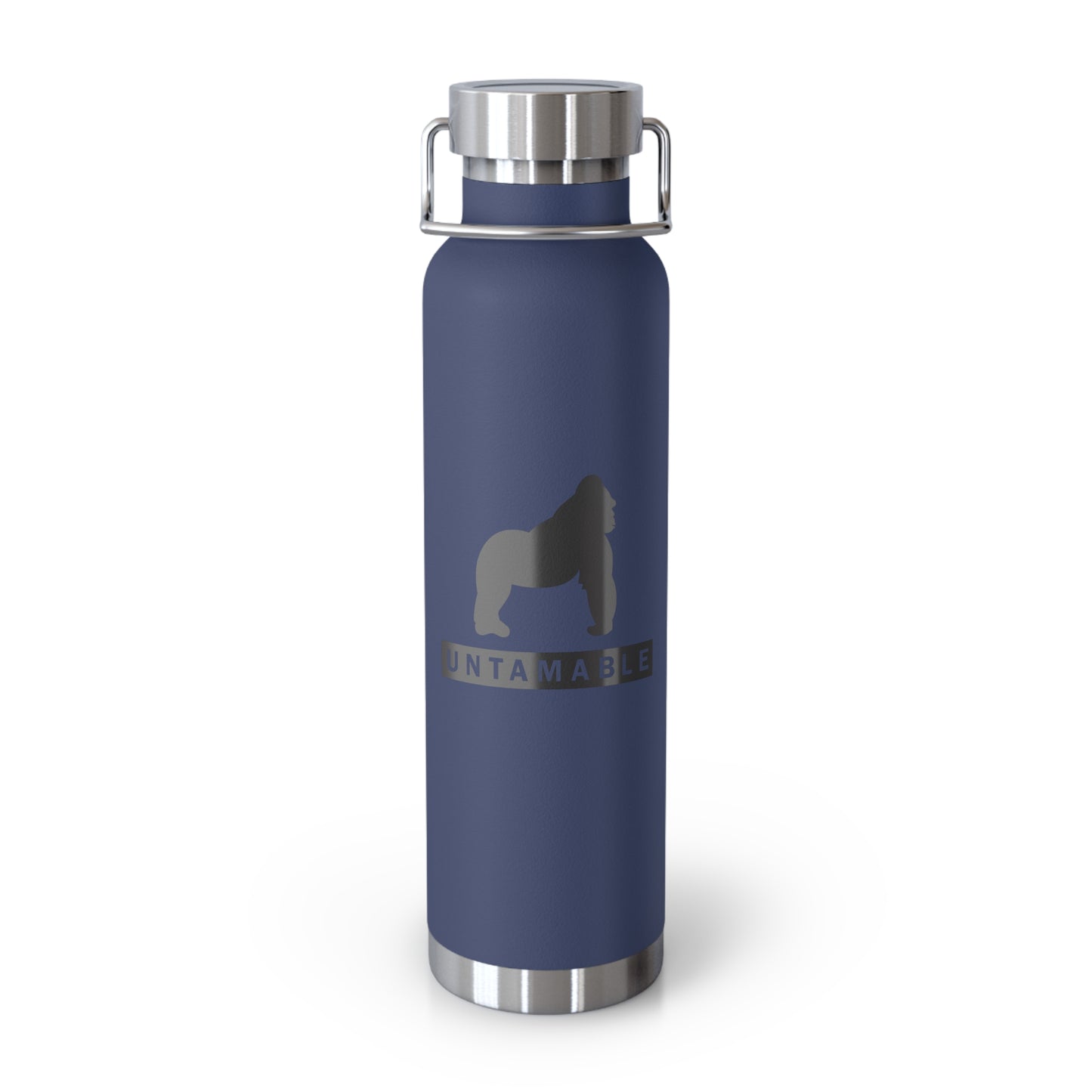 Untamable Copper Vacuum Insulated Bottle, Black Gorilla 22oz