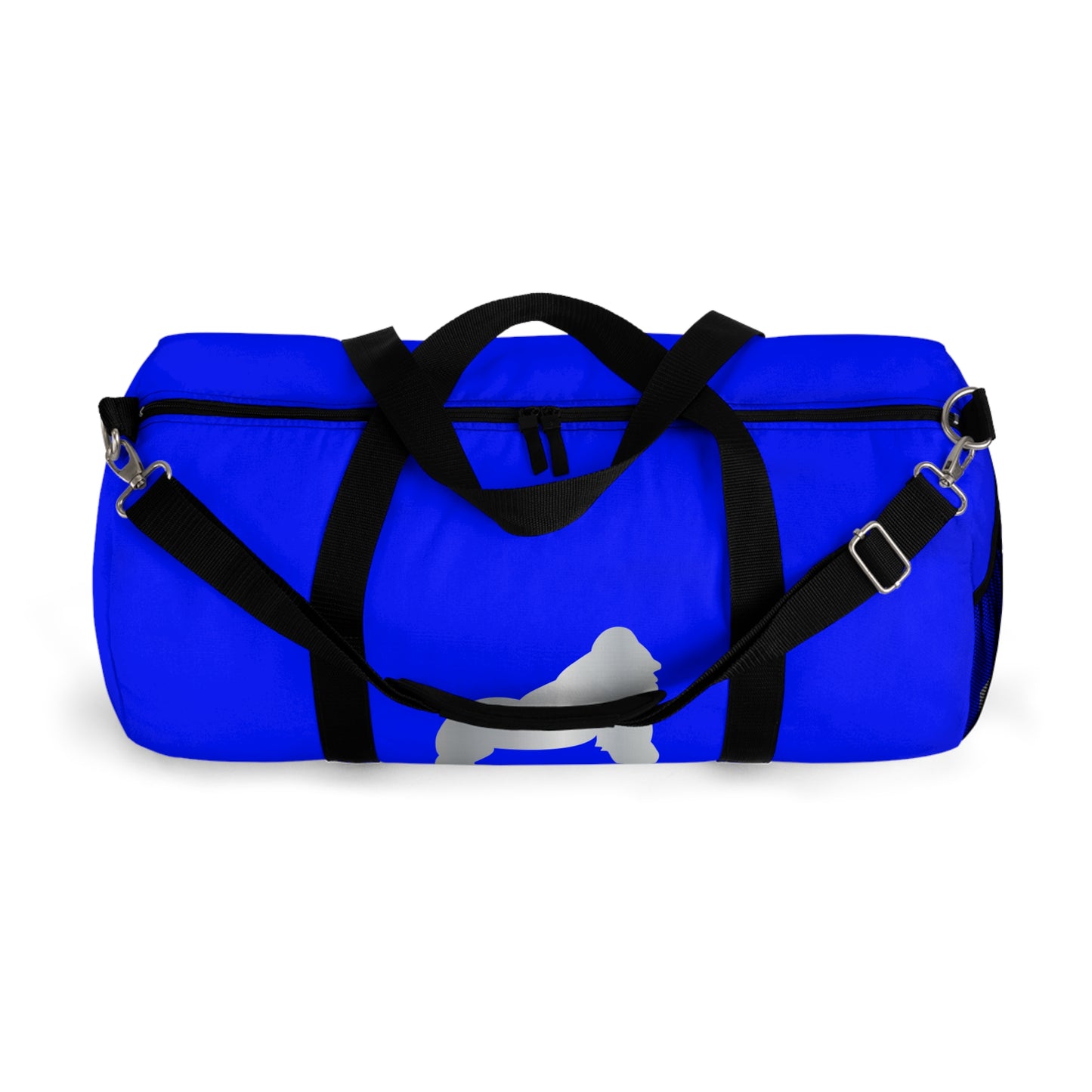 Untamable Duffle Bag Blue with Silver Gorilla