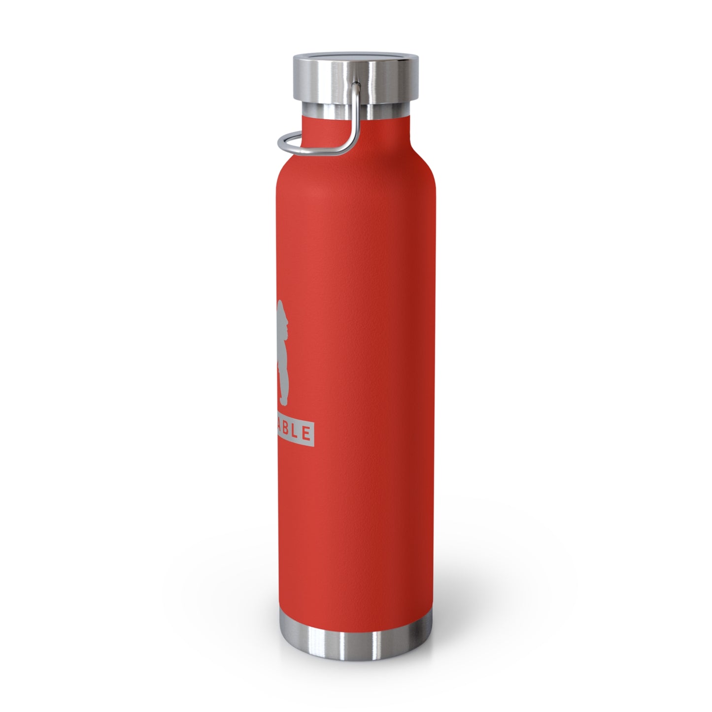 Untamable Copper Vacuum Insulated Bottle, Silver Gorilla 22oz