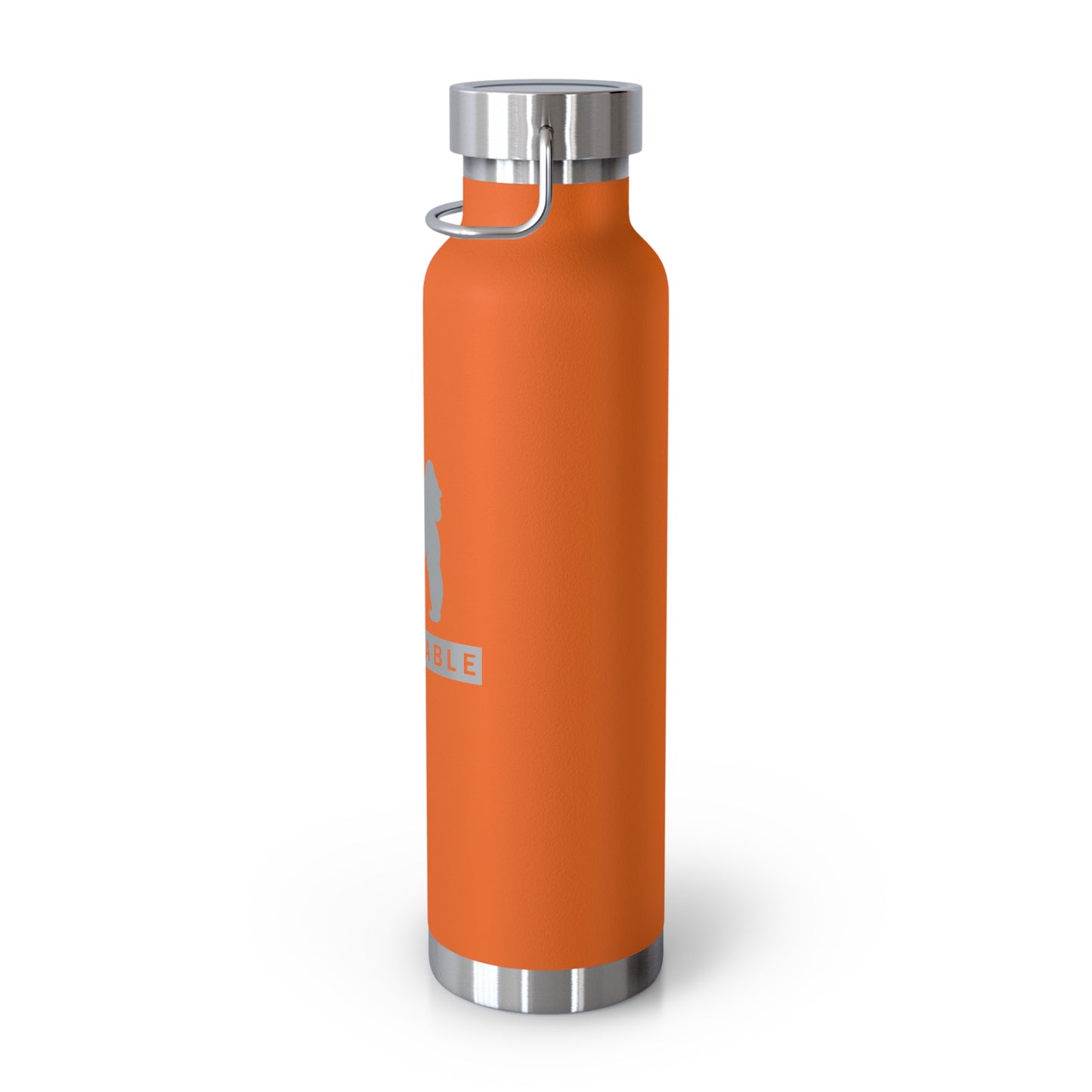 Untamable Copper Vacuum Insulated Bottle, Silver Gorilla 22oz