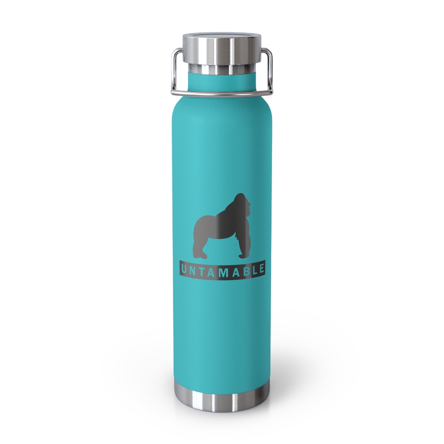 Untamable Copper Vacuum Insulated Bottle, Black Gorilla 22oz