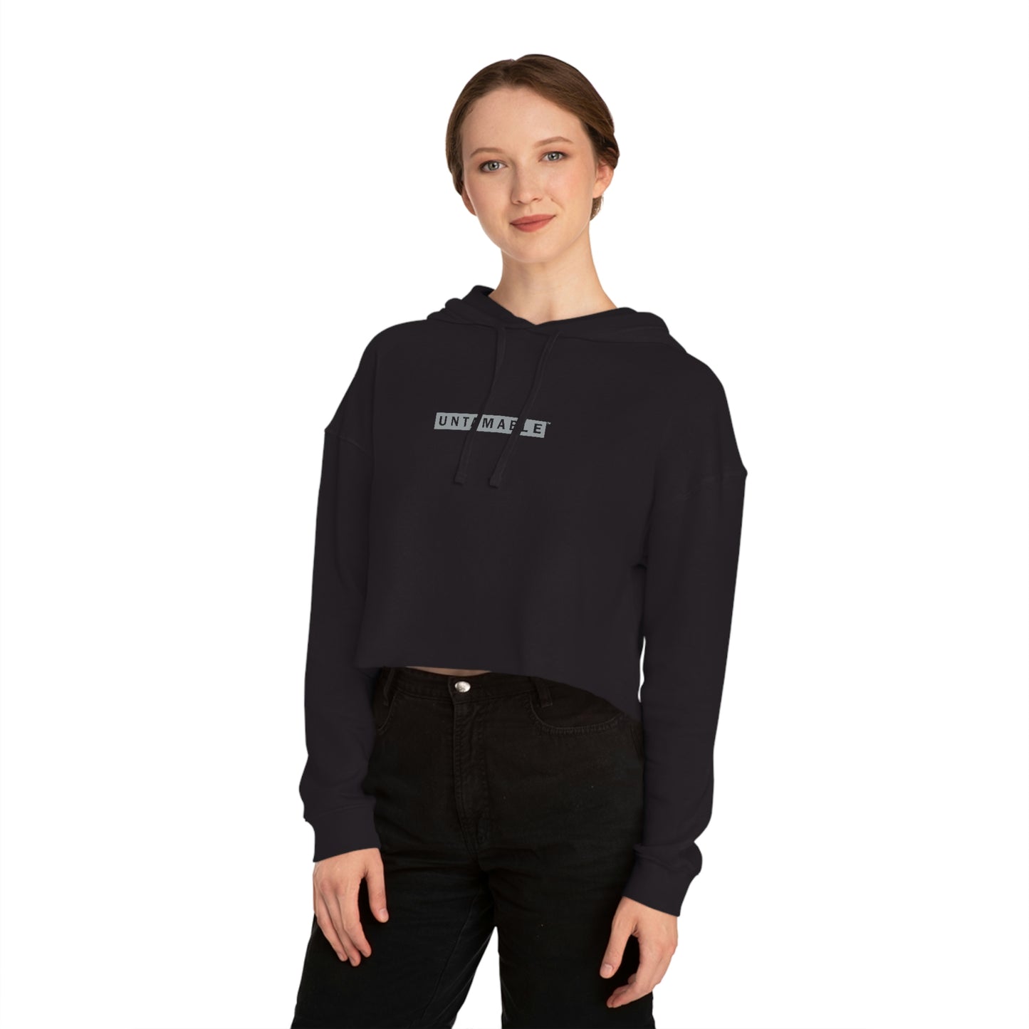 UNTAMABLE Women’s Cropped Hooded Sweatshirt