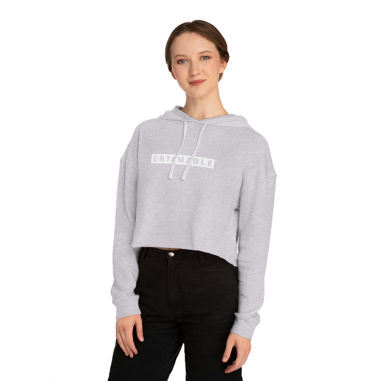 UNTAMABLE Women’s Cropped Hooded Sweatshirt