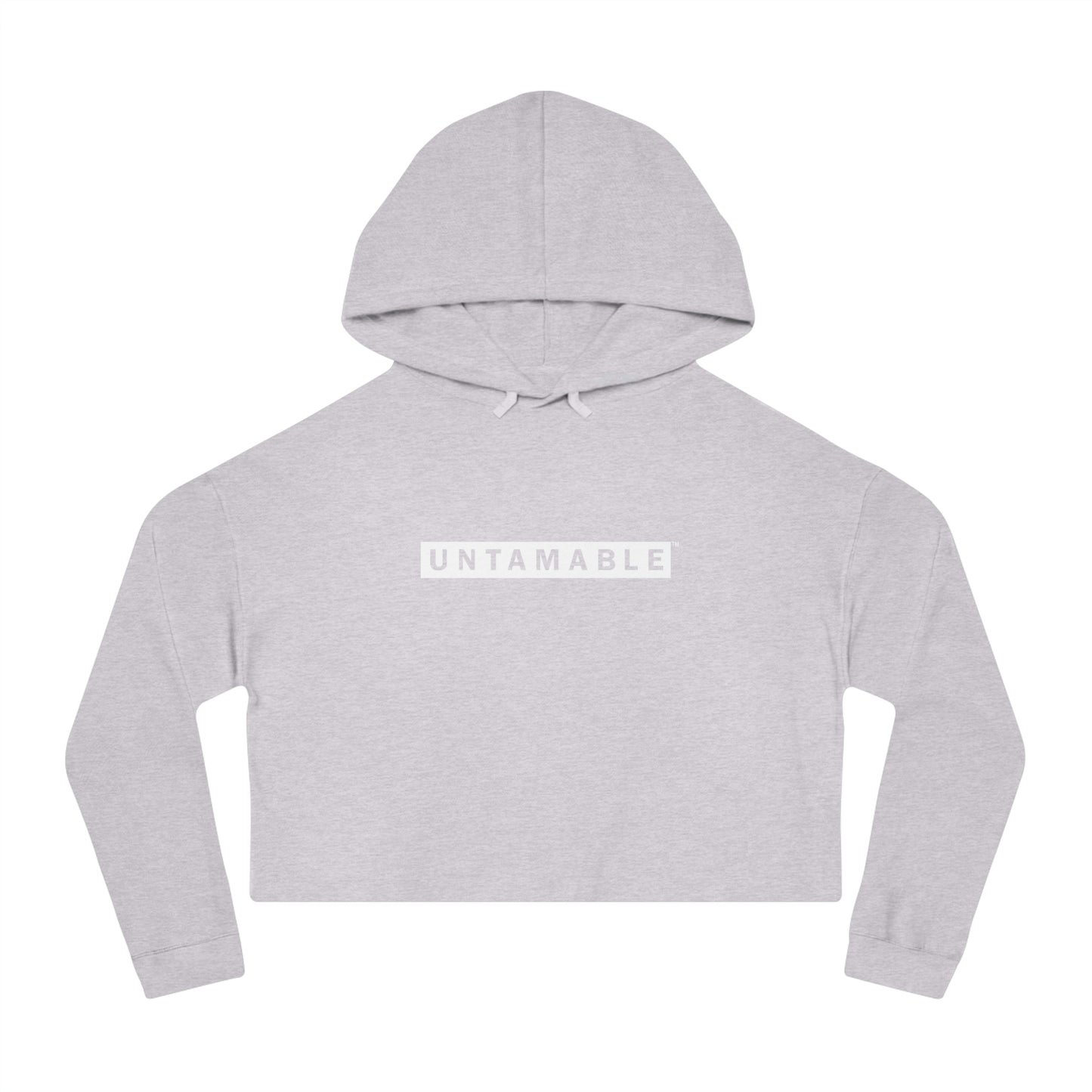 UNTAMABLE Women’s Cropped Hooded Sweatshirt